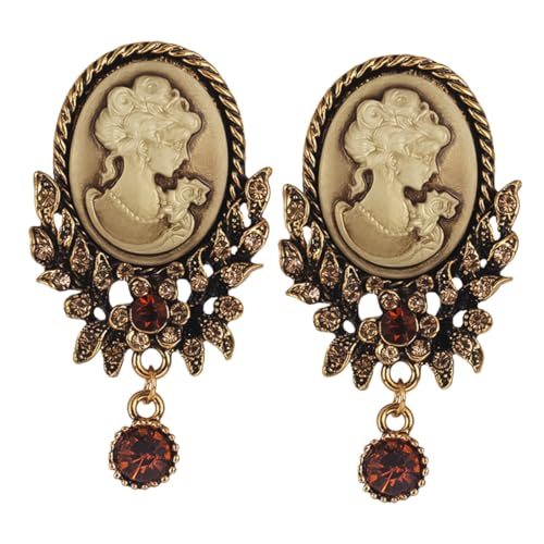 minkissy 2stücke Retro-brosche Aus Legierung Für Damen Elegante Brustnadel Mit Metallclips Schicke Modische Brosche Zum Verschönern Von Kleidung Taschen Und Hüten von minkissy