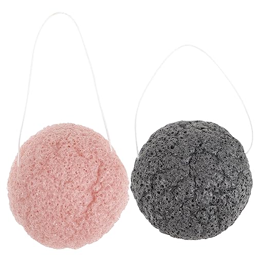 minkissy 1 Satz Schwamm Make Up Reinigungswerkzeug Gesichtswasch Make Up Schwamm Make Up Entferner Pads Make Up Pinsel Echtreiniger Concealer Pinsel Gesichtsreinigungsschwamm 2Stk von minkissy