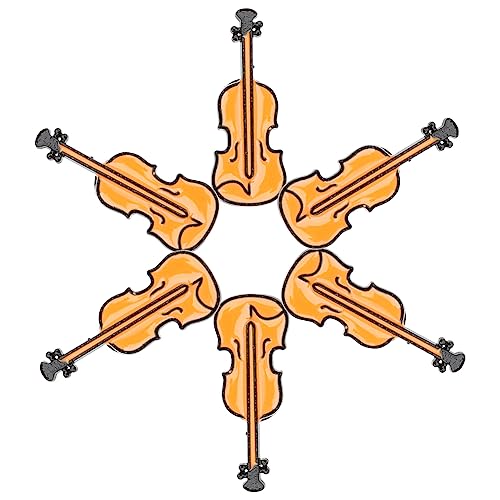 minkissy 6stücke Geigenbrosche Mit Kleiderbroschennadel Instrumentenkleidungsbrosche Aus Legierung Hutanstecknadel Für Schal Damenkleidungsdekor Kleideranstecknadel Als minkissy 6stücke Geigenbrosche Mit Kleiderbroschennadel Instrumentenkleidungsbrosche Aus Legierung Hutanstecknadel Für Schal Damenkleidungsdekor Kleideranstecknadel Als von minkissy