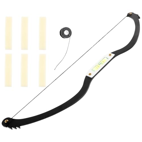 minkissy 1 Set Bogenstickerei Augenbrauenlineal Stift Augenbrauenlinienlineal Augenbrauenwerkzeuge Permanentes Augenbrauenlineal Augenbrauenlinienmarker Eyeliner Wasserwaage von minkissy