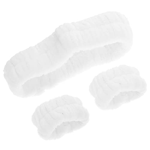 minkissy Elastische Gesichtswaschstirnbänder Mit Wasserabsorbierenden Eigenschaften Bequeme Stirnbänder Für Make-up Waschzubehör Mit Geschmeidigem Material von minkissy