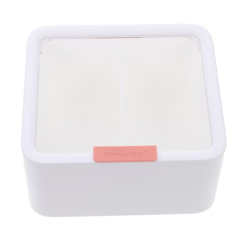minkissy 1stück Tragbarer Baumwoll-aufbewahrungsbehälter Für Desktop Multifunktionaler Organizer Für Make-up Kosmetik Und Kleine Gegenstände von minkissy