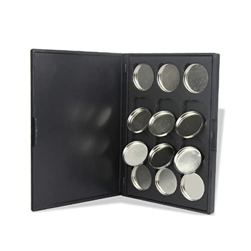 minkissy 1stück Schwarzer Kosmetik Organizer Für Lidschatten Blush Und Foundation Leere Magnetische Make-up Palette Für Kreatives Geeignet Für Verschiedene Kosmetika von minkissy