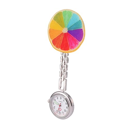 minkissy 1 Stück Bunte Pendeluhr Tasche Zubehör für Krankenschwestern Königin Krankenschwester Stift Medical Watch Krankenschwester Uhr Therapeuten Uhr Zeitnehmer des Sanatoriums Colorful von minkissy