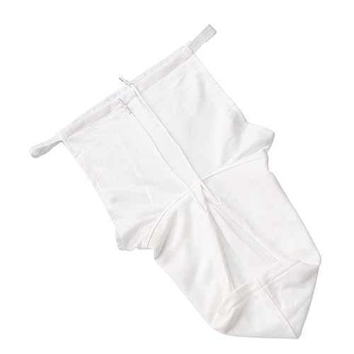 minkissy 1 Stück Falsches Hut Revers Abnehmbarer Kragen Abnehmbarer Unisex-kragen Bluse Falscher Kragen Halber Blusenkragen Falscher Kragen Mit Kappe Hut Mit Falschem Kragen Weiß Baumwolle von minkissy