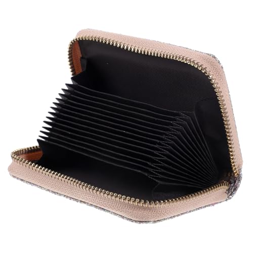 minkissy Modische Geldbörse Damen Mit Reißverschluss Kleine Pu Clutch Frosted Tasche Für Karten Münzen Und Schlüssel Praktische Handtasche Für Alltag Und Reisen Stilvolle von minkissy