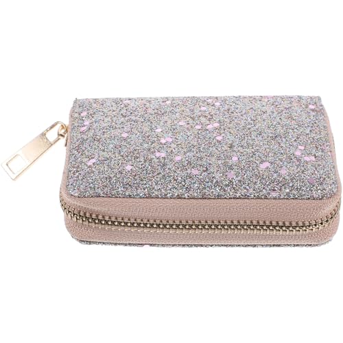 minkissy Damen Geldbörse Pu Wechselgeldbörse Mit Reißverschluss Klein Praktisch Stilvolles Design Für Alltag Reisen Münzbeutel Für Karten Kleingeld von minkissy