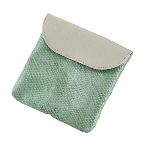 minkissy 1 Stück Große PU Aufbewahrungstasche Snake Print PU Münzgeldbörse für Schlüssel Kleingeld Kleine Gegenstände Kompakt Leicht Unterwegs von minkissy