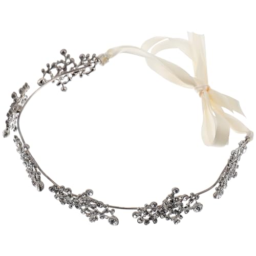 minkissy Strass Stirnband Tiara-krone Für Braut Hochzeit Anlässe Mit Riemen Aus Hochwertiger Legierung Und Strasssteinen von minkissy