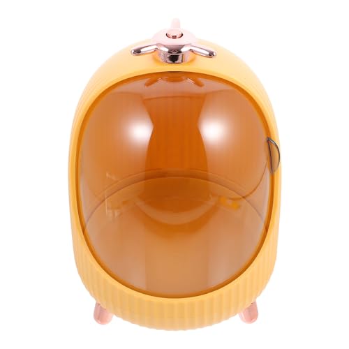 minkissy Kosmetischer Organizer 1Stück Kosmetik Aufbewahrungsbox aus Robustem Kunststoff Tragbar mit Sichtfenster für Makeup und Hautpflegeprodukte für Badezimmer und Schminktisch von minkissy