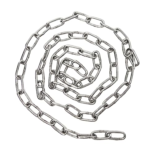 minkissy 304 Kette 2 Meter Metallkette für Haustiere Gewichtstragende Industrielle Lagerkette Rostfrei und Hochbelastbar von minkissy
