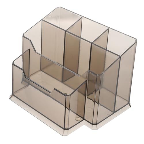 minkissy 1stück Pigment Organizer Transparente Kosmetik Aufbewahrungsbox Für Pinsel Und Stifte Multifunktionale Desktop-lösung Für Schminkutensilien Und Bürobedarf Praktischer Pigment von minkissy