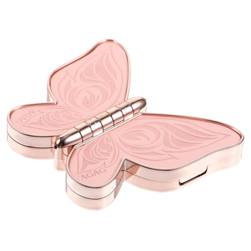 minkissy 1stück Cheek Blusher Eye Shadow Palette Mit Farben Makeup-accessoire Für Strahlende Augen Und Wangen Hochpigmentiert Und Einfach Anzuwenden Geeignet Für Hauttypen von minkissy