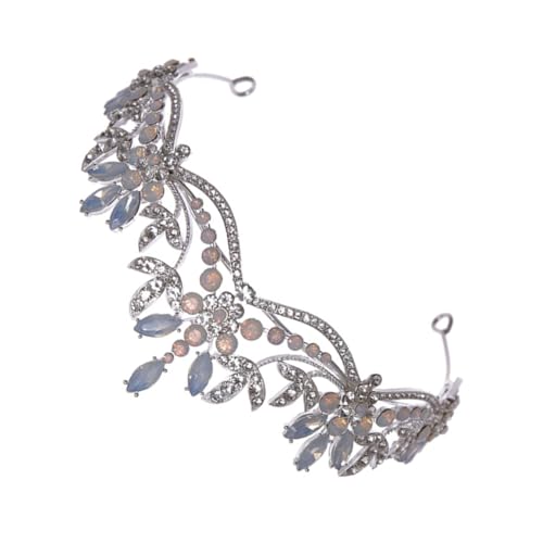 minkissy 1 Stück Marquise Point Diamantkrone Hochzeitskrone Zarte Krone Kopfbedeckung Braut Kopfschmuck Krone Brautkrone Hochzeit Haarschmuck Für Frauen Tiara Zinklegierung von minkissy