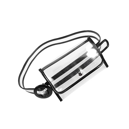 minkissy Transparente Handytasche PVC Mit Verstellbarem Gürtel Handtasche Für Damen Für Geldbörse Smartphone Lippenstift Schwarz Für Alltag Und Ausgehen minkissy Transparente Handytasche PVC Mit Verstellbarem Gürtel Handtasche Für Damen Für Geldbörse Smartphone Lippenstift Schwarz Für Alltag Und Ausgehen von minkissy