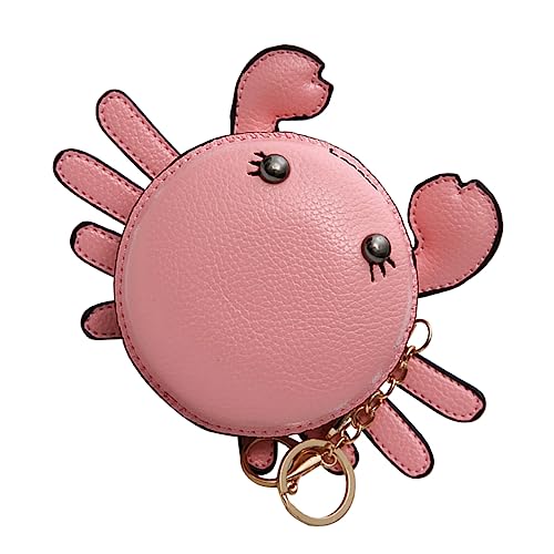 minkissy 1 Stück Münzbrieftasche Anhänger Karikatur Handtaschen Für Frauen Münzbeutel Für Damen Kupplung Süßes Kleines Portemonnaie Geldbeutel Kleine Münzgrundstück Rosa von minkissy