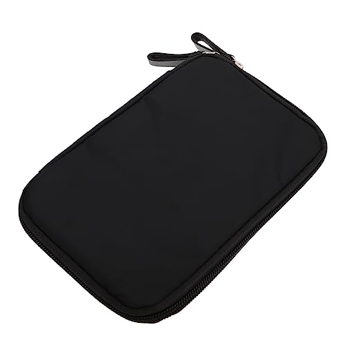 minkissy 1 Stück Organizer für Karten Münzen Robuster Nylon mit Reißverschluss für Ausweise Bankkarten Kompakt Leicht für Unterwegs von minkissy