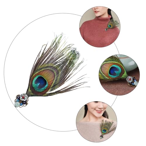minkissy 1 Stück Pfau Brosche Personalisierte Brosche Kreativer Reversnadel Brosche Für Frau Stilvolle Brosche Wunderschöne Brosche Zarte Anstecknadel. Kleidung Corsage Aventurin minkissy 1 Stück Pfau Brosche Personalisierte Brosche Kreativer Reversnadel Brosche Für Frau Stilvolle Brosche Wunderschöne Brosche Zarte Anstecknadel. Kleidung Corsage Aventurin von minkissy
