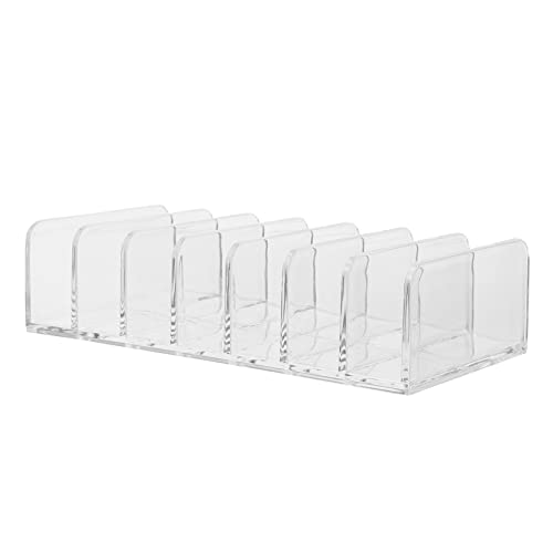 minkissy 1stück Multi-grid Kosmetik Organizer Transparentes Aufbewahrungssystem Für Lidschatten Multifunktionale Schminkbox Für Schreibtisch Platzsparend Installieren Und Langlebig von minkissy