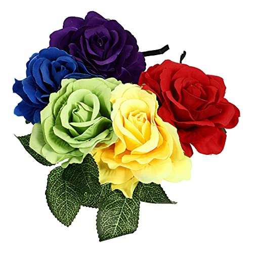 minkissy Haarschmuck Zarte Halloween-blumen-kopfbedeckung Rosen-haarband für Frauen und Mädchen minkissy Haarschmuck Zarte Halloween-blumen-kopfbedeckung Rosen-haarband für Frauen und Mädchen von minkissy