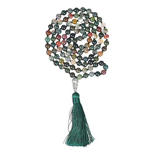 minkissy 1 Stück Steinperlen Quastenarmband für Meditation Yoga Bohemian Schmuck für Damen Herren zur Feier von Anlässen Wie Geburtstagen oder Hochzeiten von minkissy