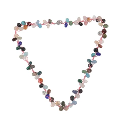 minkissy 1 Stück Stylische Halskette mit Natürlichem Dekorativer Clavicle Anhänger für Frauen Einfach Anzulegen Partys Besondere Anlässe von minkissy