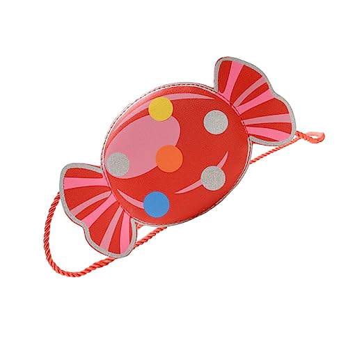 minkissy Tasche in Bonbonform Für Junge Mädchen Aufbewahrungstasche Minitasche Umhängetasche Hübsche Geldbörse Candy Shaped Bag Kompakt Und Leicht von minkissy