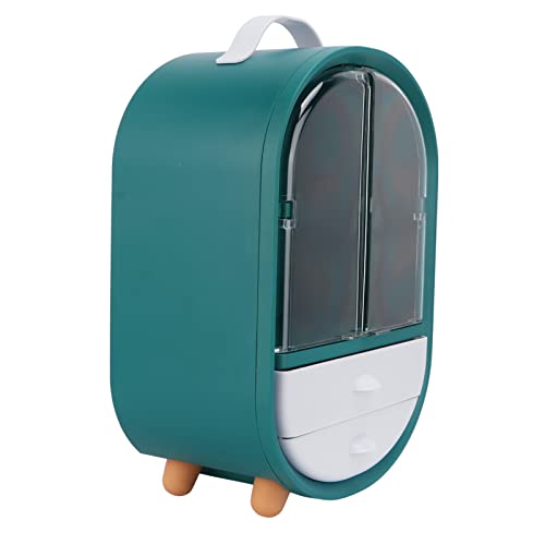 minkissy Kosmetik-aufbewahrungsregal Organizer Doppeltür-kosmetik-aufbewahrungs-organizer Kosmetikregal Für Desktop-aufbewahrungsbehälter Kompakt Und Langlebig von minkissy