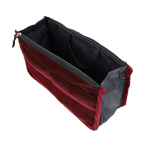 minkissy Groß 1 X Handtascheneinlage Windeleinsätze Herren-Umhängetasche Große Reisetasche Faltbarer Rucksack Für Reisen Make-Up-Tasche Organizer-Einsatz Nylon-Tascheneinlage Große von minkissy