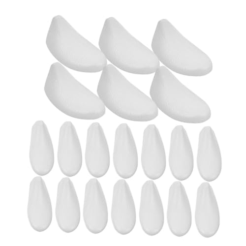 minkissy 10 Paare Einweg Schaumstoff Schuhspanner Einlagen für Stiefel Leicht und Angenehm Schuhform erhalt Verlängert Lebensdauer Schuhformstützen für Herren und Damen von minkissy