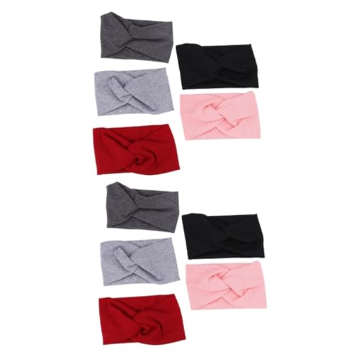 minkissy 10 Stk Baby-knoten-kopftuch Dehnbare Haargummis Baby Kopftuch Haarbandanas Kopftuch Mit Bandana-knoten Knotenkopftuch Für Neugeborene Bandana Für Haare Kind Stirnband Elastisch von minkissy