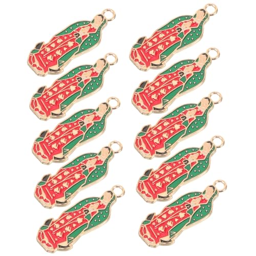 minkissy 10 Stück Metall-charms Für Schmuckherstellung Jungfrau-design Anhänger Zum Selbermachen Dekorativ Haltbar Klein Für Halsketten Und Armbänder von minkissy