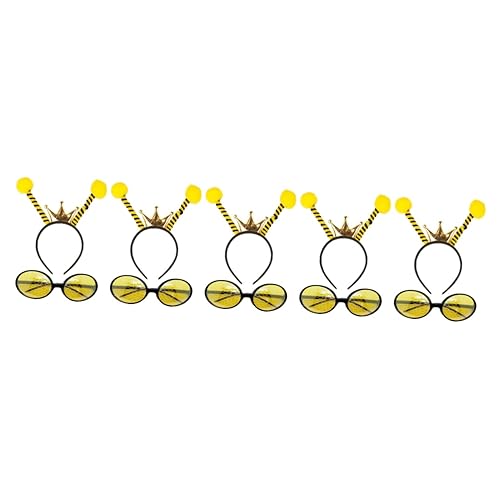 minkissy 10 Stk Biene Stirnband Brille Schnapsgläser Tuch Kind Bilden Suite von minkissy