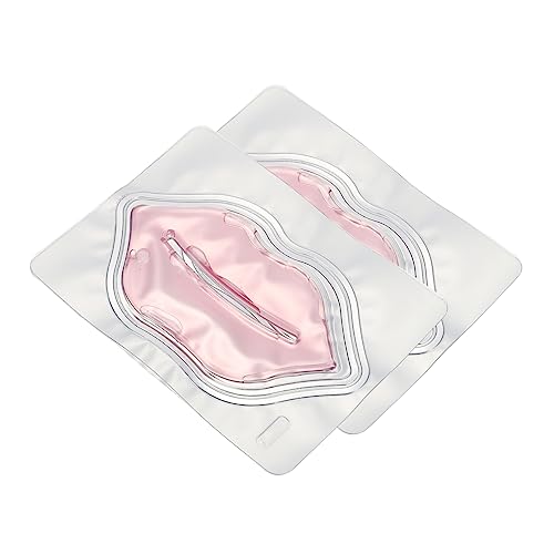minkissy 10 Stück Lippenmaske Feuchtigkeitspflege Patch Lippenfeuchtigkeitscreme Nährender Schutz Lippenpflege von minkissy