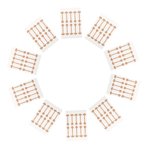 minkissy 10 Stück Nasenpflaster Elastische Formpflaster Nasenflügel Korrekturstreifen Tragbarer Nasenflügel Aufkleber Formende Nasenstreifen Formstreifen Hellbraunes minkissy 10 Stück Nasenpflaster Elastische Formpflaster Nasenflügel Korrekturstreifen Tragbarer Nasenflügel Aufkleber Formende Nasenstreifen Formstreifen Hellbraunes von minkissy