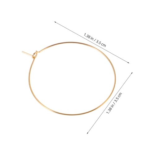 minkissy 10stücke Runde Große Ohrringe Für Damen Schmale Creolen Aus Edelstahl Runde Ohrhänger Mit Galvanisiertem Finish Ergänzend Für Gesichtsformen Bequemer Schmuck Für Alltag Und von minkissy