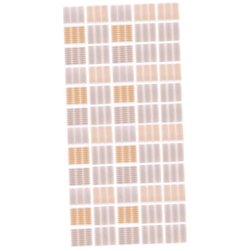 minkissy 2 Sets Nicht-doppelte Aufkleber Unsichtbar Und Dünn Für Schminkzubehör Mit Schlupflidern 50 Blatt X 2 von minkissy