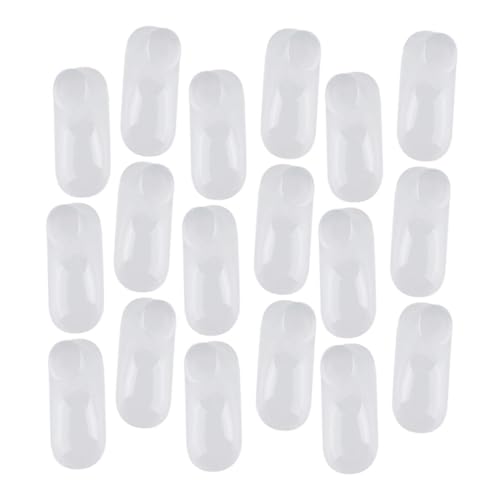 minkissy 100 Stück Transparente Schuhspanner Füße Form Kunststoff Schuhmodelle für Babyschuhe Sockenhalter Schuhformer für Jungen und Mädchen zur Schuhpflege und Formstabilität von minkissy