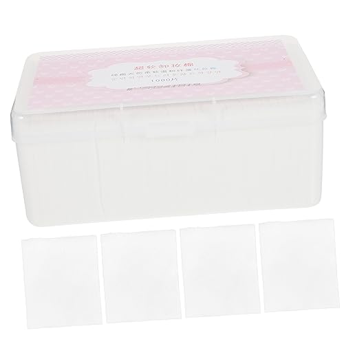 minkissy 1000stücke Wattepads Für Gesicht Make-up-entferner Einwegprodukt Gesichtswattepads Make-up-baumwolle von minkissy