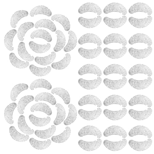 minkissy 100stücke Lidschattenschilder Für Augenpad Aufkleber Make-up Wimpern Verlängerung Bänder Schutzschilder Lidschatten-schutzschilder Eyeshadow Shields von minkissy