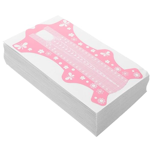minkissy 100stücke Nagelverlängerungs-sticker Nailart-formaufkleber Diy Nagelverlängerungspapier Halter Nagelart-werkzeuge Maniküre-zubehör von minkissy