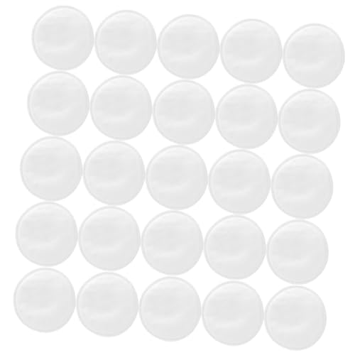 minkissy 100stücke Pack Make-up-entferner-pads Aus Vlies Runde Kosmetikpads Für Tägliche Gesichtsbefeuchtung Praktisch Für Reisen Und Einweggebrauch Um Make-up Zu Entfernen Haut Zu Reinigen von minkissy