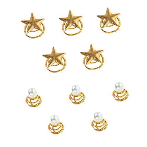 minkissy 10 Stück Spirale Haarspangen Hochzeit Haarschmuck Für Frauen Perlen Haarnadeln Braut Haarzubehör Dekorative Spiralhaarklammern Für Hochzeiten Und Besondere Anlässe von minkissy