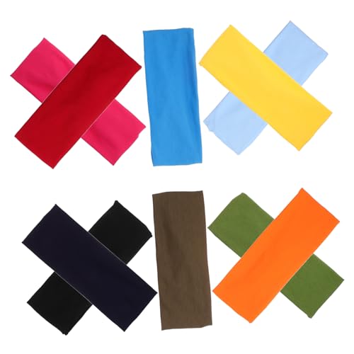 minkissy 10stücke Sport Stirnbänder Atmungsaktive Und Rutschfeste Yoga Schweißbänder Für Und Für Fitness Basketball Joggen Und Weitere Sportarten von minkissy