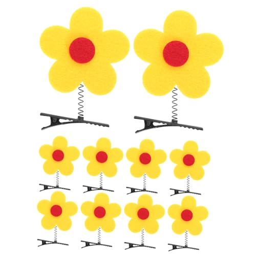 minkissy 10st Kleine Rote Blumenhaarnadel Kleine Haarspange Mit Blumenmuster Haarspangen Für Mädchen Blumenclips Für Das Haar Dekorative Haarspangen Für Babys Haarspange Vlies Yellow minkissy 10st Kleine Rote Blumenhaarnadel Kleine Haarspange Mit Blumenmuster Haarspangen Für Mädchen Blumenclips Für Das Haar Dekorative Haarspangen Für Babys Haarspange Vlies Yellow von minkissy