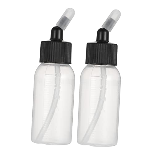 minkissy 10stücke Airbrush-flasche Tropfflasche Flüssigkeitsbehälter Für Farbportionen Kunsthandwerk Öl Wasserfarbe von minkissy