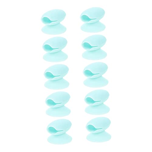 minkissy 10stücke Lip Balm Pinsel Schutzkappen Wiederverwendbare Und Flexible Abdeckungen Für Lippenpinsel Staubdicht Für Aufbewahrung Und Transport Von Makeup von minkissy