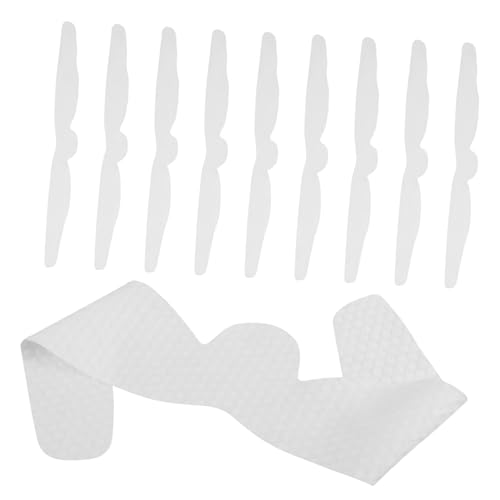 minkissy 10stücke Schweißabsorbierende Bh-einlagen Unsichtbare Achsel Und Bauchpolster Atmungsaktive Anti-schweiß-patches Für Damen von minkissy