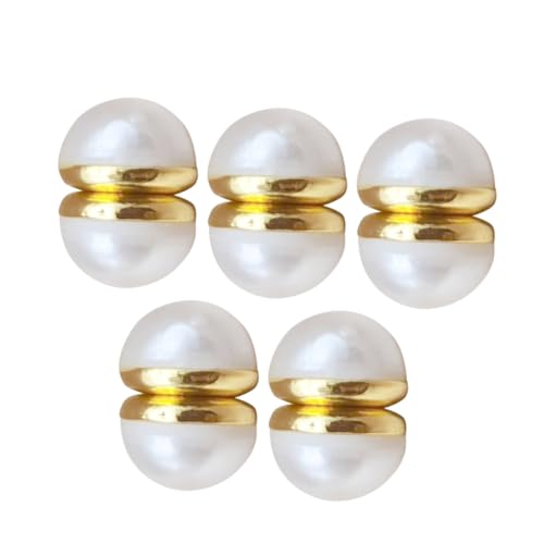 minkissy 10stücke Teiliges Magnetische Schleiergewichte Mit Kunstperlen Doppelseitige Perlen Verzierungen Für Hochzeitskleider Schals Und Modeaccessoires von minkissy