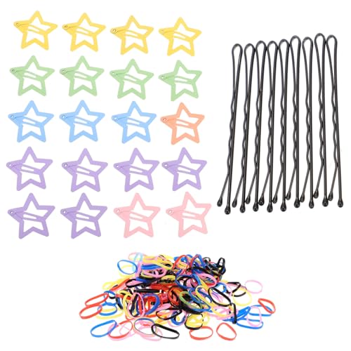 minkissy 1170 Stk Haarschmuck Für Kinder Haar Zubehör Kinder Kopfschmuck Kinder Haar Clip Kinder Haarnadel Kunst Haar Gummibänder Haarspray Eisen Mädchen Mini von minkissy